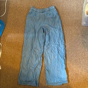 NWOT!  Women’s Blue Wide Leg pants